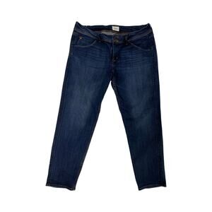 Hudson Collin Skinny Jeans Women’s 32 Dark Wash Stretch Denim Mid Rise EUC